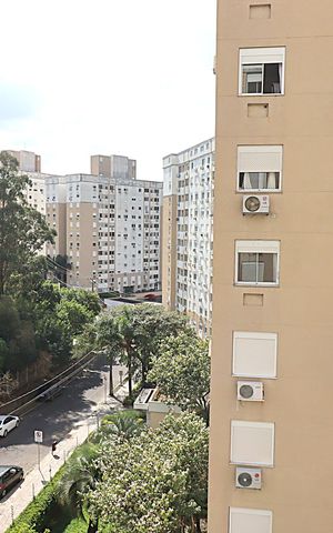 Apartamento para alugar com 68m², 3 quartos e 1 vagaVista do Quarto 2