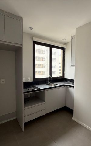 Studio para alugar com 45m², 1 quarto e 1 vaga