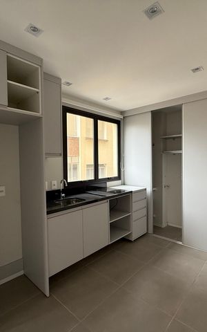 Apartamento para alugar com 45m², 1 quarto e 1 vaga