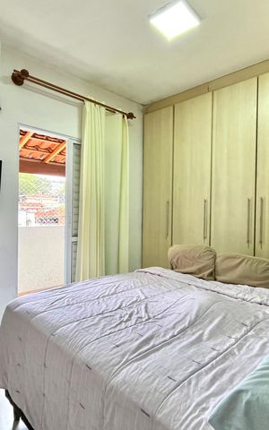 Casa de condomínio à venda com 60m², 2 quartos e 1 vaga Casa de condomínio à venda com 60m², 2 quartos e 1 vagaQuarto 1