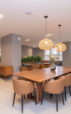 Apartamento à venda com 34m², 1 quarto e sem vaga Apartamento à venda com 34m², 1 quarto e sem vagaÁrea comum - Salão de festas