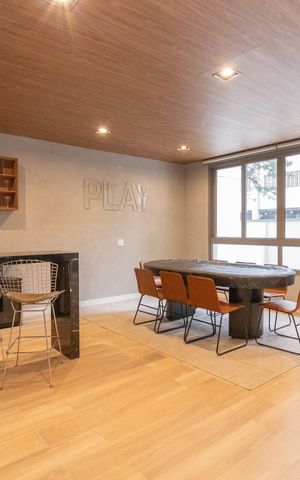 Apartamento à venda com 34m², 1 quarto e sem vaga Apartamento à venda com 34m², 1 quarto e sem vagaÁrea comum - Salão de Jogos Adulto