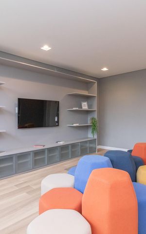 Apartamento à venda com 34m², 1 quarto e sem vaga Apartamento à venda com 34m², 1 quarto e sem vagaÁrea comum - Salão de Jogos Teens