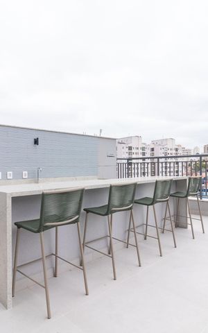 Apartamento à venda com 34m², 1 quarto e sem vaga Apartamento à venda com 34m², 1 quarto e sem vagaÁrea comum - Piscina