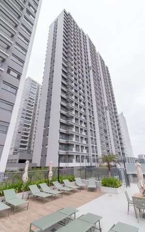 Apartamento à venda com 34m², 1 quarto e sem vaga Apartamento à venda com 34m², 1 quarto e sem vagaFachada