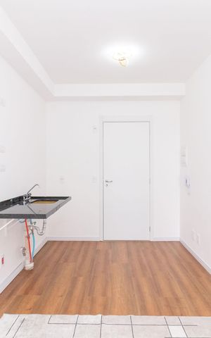 Apartamento à venda com 34m², 1 quarto e sem vaga Apartamento à venda com 34m², 1 quarto e sem vagaSala/Cozinha