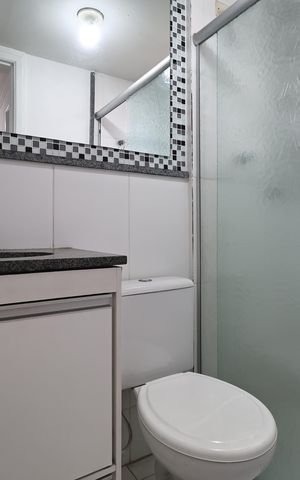 Apartamento à venda com 91m², 3 quartos e 1 vaga Apartamento à venda com 91m², 3 quartos e 1 vagaBanheiro