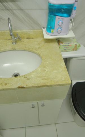 Apartamento à venda com 72m², 3 quartos e 2 vagasBanheiro da Suíte 