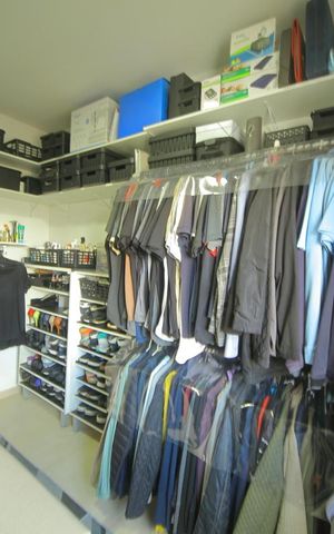 Apartamento à venda com 72m², 3 quartos e 2 vagasQuarto 3 - Closet 