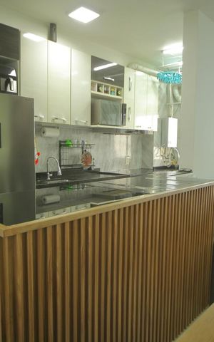 Apartamento à venda com 72m², 3 quartos e 2 vagasCozinha 