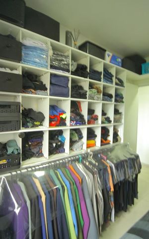 Apartamento à venda com 72m², 3 quartos e 2 vagasQuarto 3 - Closet 