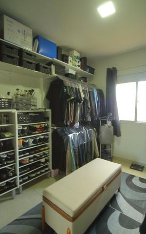 Apartamento à venda com 72m², 3 quartos e 2 vagasQuarto 3 - Closet 
