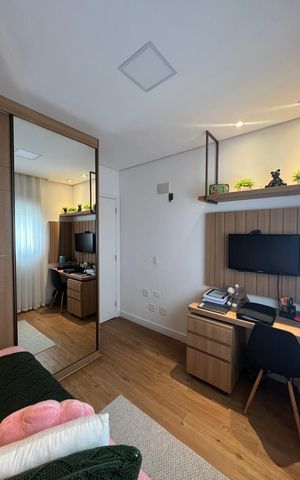 Apartamento à venda com 142m², 4 quartos e 3 vagas Apartamento à venda com 142m², 4 quartos e 3 vagasQuarto