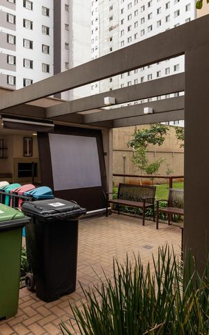 Apartamento para alugar com 32m², 1 quarto e sem vaga Apartamento para alugar com 32m², 1 quarto e sem vagaChurrasqueira