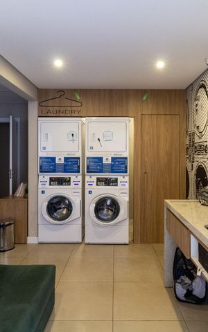 Apartamento para alugar com 32m², 1 quarto e sem vaga Apartamento para alugar com 32m², 1 quarto e sem vagaLavanderia