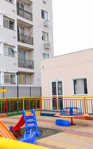 Apartamento para alugar com 48m², 2 quartos e 1 vaga Apartamento para alugar com 48m², 2 quartos e 1 vagaÁrea comum - Playground