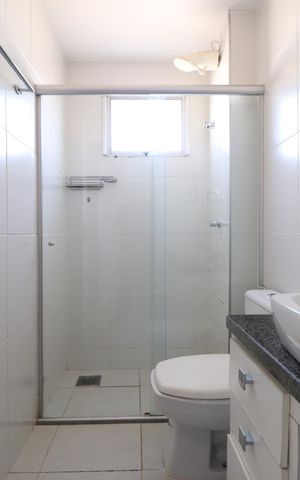 Apartamento para alugar com 90m², 3 quartos e 2 vagasBanheiro Social