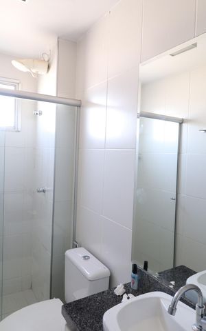 Apartamento para alugar com 90m², 3 quartos e 2 vagasBanheiro Social