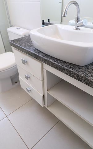 Apartamento para alugar com 90m², 3 quartos e 2 vagasBanheiro Social