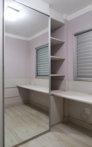 Apartamento para alugar com 90m², 3 quartos e 2 vagasQuarto 1