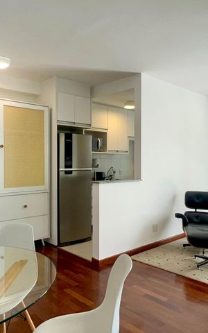 Apartamento para alugar com 62m², 1 quarto e 2 vagas Apartamento para alugar com 62m², 1 quarto e 2 vagasSala