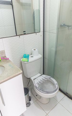 Apartamento para alugar com 59m², 2 quartos e 1 vaga Apartamento para alugar com 59m², 2 quartos e 1 vagaBanheiro