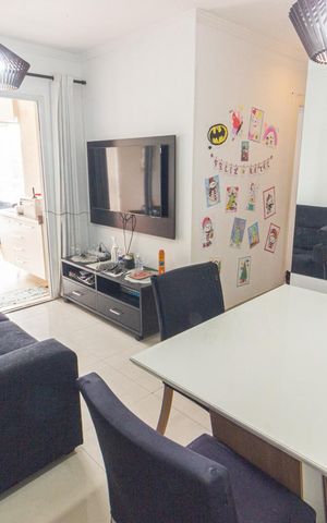 Apartamento para alugar com 59m², 2 quartos e 1 vaga Apartamento para alugar com 59m², 2 quartos e 1 vagaSala