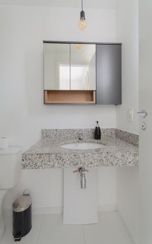 Apartamento para alugar com 59m², 2 quartos e 1 vagaBanheiro da Suíte