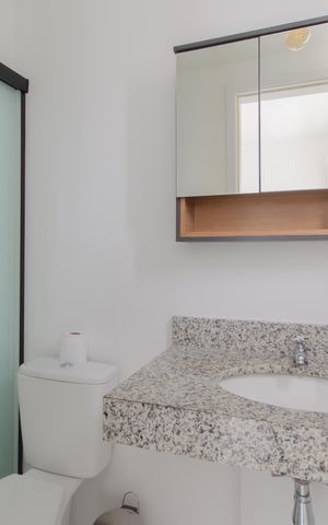 Apartamento para alugar com 59m², 2 quartos e 1 vagaBanheiro da Suíte
