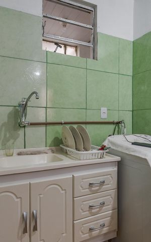 Apartamento à venda com 55m², 2 quartos e 1 vagaCozinha e Área de Serviço