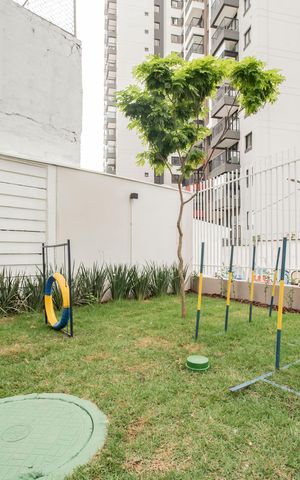 Apartamento para alugar com 30m², 1 quarto e sem vaga Apartamento para alugar com 30m², 1 quarto e sem vagaÁrea comum - Pet place