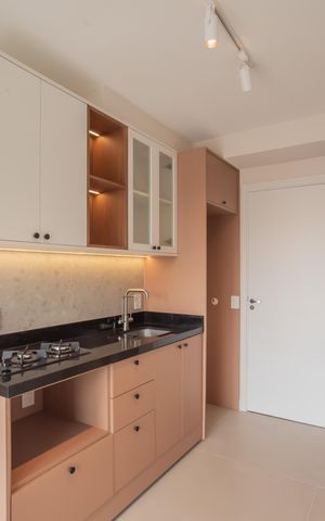 Apartamento para alugar com 30m², 1 quarto e sem vaga Apartamento para alugar com 30m², 1 quarto e sem vagaCozinha