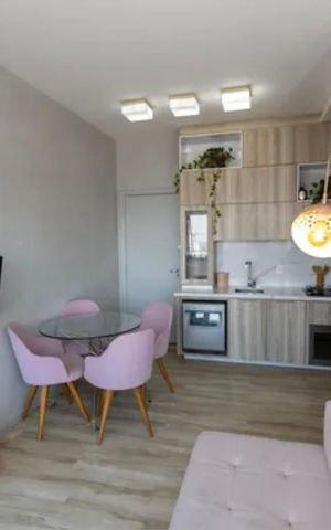 Studio à venda com 50m², 1 quarto e 1 vaga Studio à venda com 50m², 1 quarto e 1 vagaSala