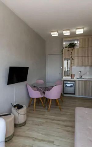Studio à venda com 50m², 1 quarto e 1 vaga Studio à venda com 50m², 1 quarto e 1 vagaSala