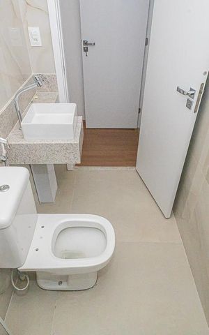 Apartamento à venda com 80m², 3 quartos e 2 vagas Apartamento à venda com 80m², 3 quartos e 2 vagasBanheiro