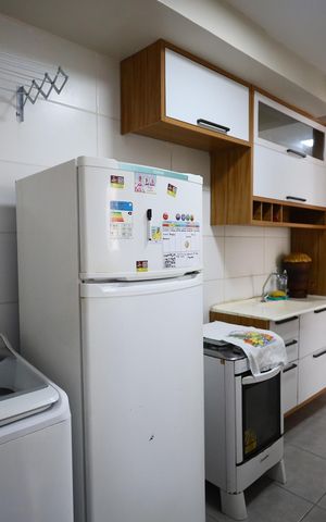 Apartamento para alugar com 39m², 2 quartos e 1 vagaCozinha e Área de Serviço