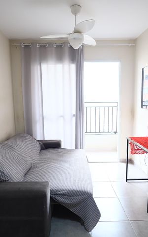 Apartamento para alugar com 39m², 2 quartos e 1 vagaSala