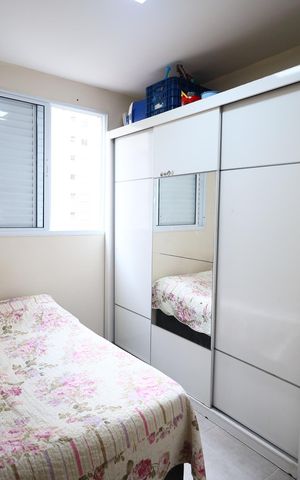 Apartamento para alugar com 39m², 2 quartos e 1 vagaQuarto 2