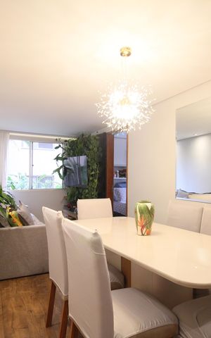 Apartamento à venda com 55m², 2 quartos e 1 vagaSala