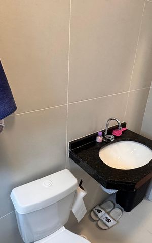 Casa de condomínio para alugar com 77m², 3 quartos e 2 vagas Casa de condomínio para alugar com 77m², 3 quartos e 2 vagasBanheiro