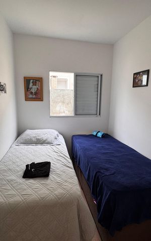 Casa de condomínio para alugar com 77m², 3 quartos e 2 vagas Casa de condomínio para alugar com 77m², 3 quartos e 2 vagasQuarto 2