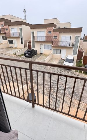 Casa de condomínio para alugar com 77m², 3 quartos e 2 vagas Casa de condomínio para alugar com 77m², 3 quartos e 2 vagasVista da Sacada