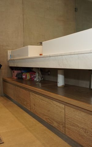 Casa de condomínio para alugar com 460m², 4 quartos e 4 vagasBanheiro da Suíte 4