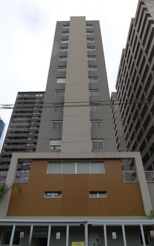 Apartamento para alugar com 45m², 1 quarto e 1 vagaFachada do Prédio
