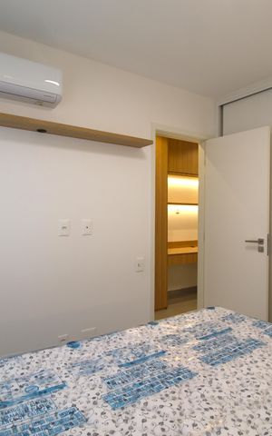Apartamento para alugar com 45m², 1 quarto e 1 vagaQuarto