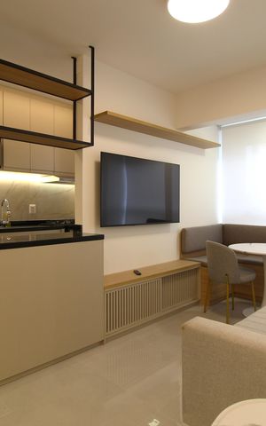Apartamento para alugar com 45m², 1 quarto e 1 vagaSala