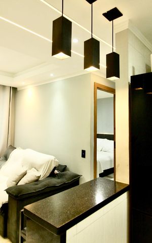Apartamento para alugar com 39m², 1 quarto e 1 vaga Apartamento para alugar com 39m², 1 quarto e 1 vagaSala