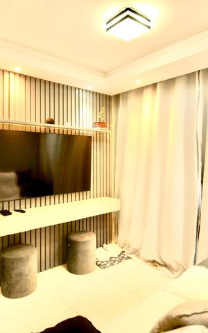 Apartamento para alugar com 39m², 1 quarto e 1 vaga Apartamento para alugar com 39m², 1 quarto e 1 vagaSala