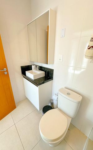 Apartamento para alugar com 200m², 3 quartos e 2 vagasBanheiro da Suíte