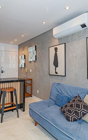 Studio à venda com 42m², 1 quarto e 1 vaga Studio à venda com 42m², 1 quarto e 1 vagaSala/Cozinha